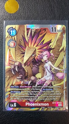 Phoenixmon BT11-016 M PF Digimon Dimensional Phase Series