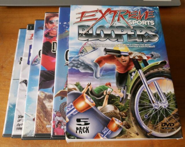 Extreme Sports Bloopers 5 Pack (DVD, 2001) Madacy Entertainment