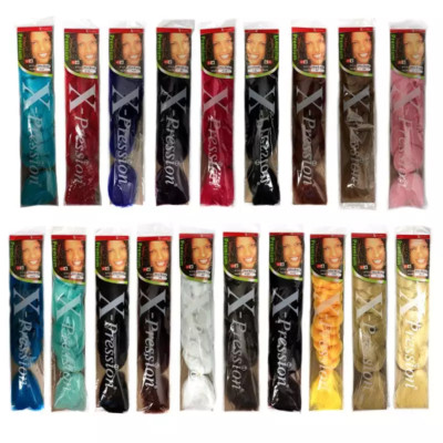 X-pression Xpression Expression 82'' Ultra Braiding Hair, A12