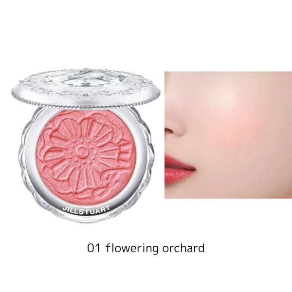 Rubor JILL STUART Melty Shimmer 4,2 g - Color luminoso de mejillas | Hecho en Japón Foto 2 de 4