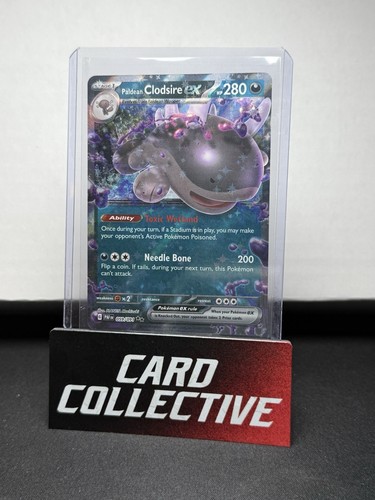Pokemon TCG Paldean Clodsire ex 59/91 Paldean Fates NM