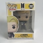 FUNKO POP! ROCKS BTS Butter #282 J-HOPE Vinyl Figure Damaged Box
