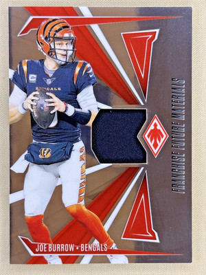 2024 Panini Phoenix Joe Burrow FRANCHISE FUTURE patch /299 Cincinnati Bengals