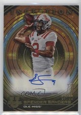 Spencer Sanders Bowman 2022/23 Gold /50 Auto