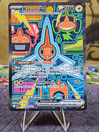 Pokémon TCG Rotom ex 126/094 Phantasmal Flames SIR Holo Card NM