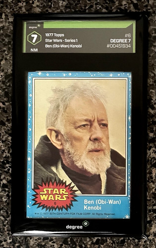 1977 Topps Star Wars #6 Ben (Obi-Wan) Kenobi — Raw