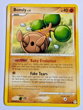 Bonsly 71/130 - DP Diamond & Pearl Pokemon Card (MP) [A68]