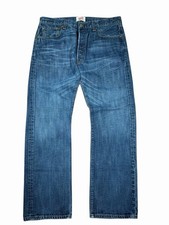 Vintage Levi  s 501XX Men  s Dark Wash Original Straight Button Fly 36x32 Jeans