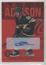 2021-22 Fleer Ultra Rookies Red Rainbow Foil 4/99 Tier 1 Calen Addison Auto 9lc