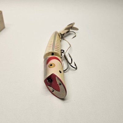 Rare! Vintage HEDDON KING ZIG-WAG 1950 US NAVY ISSUE Fishing Lure