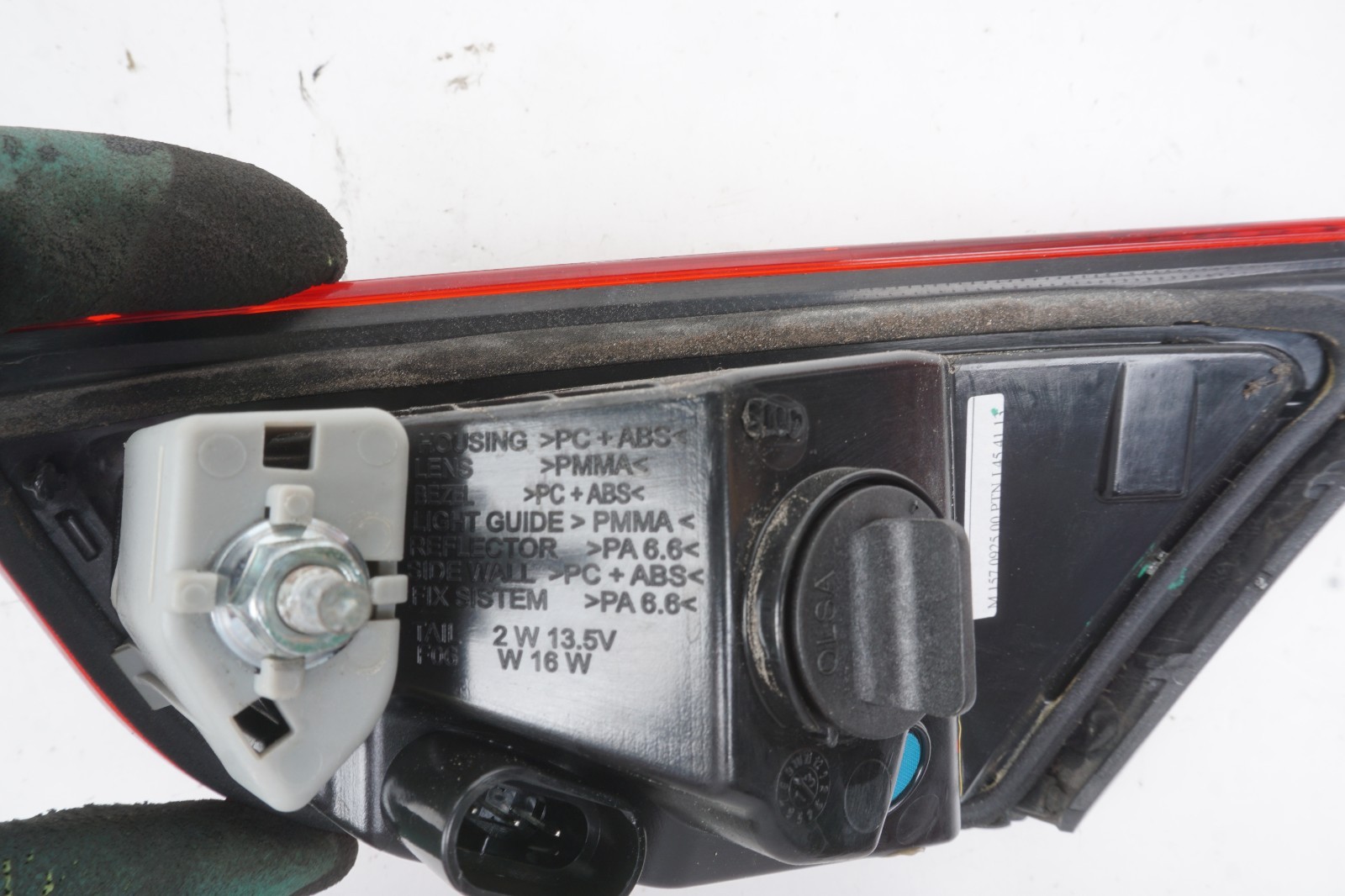 2014 - 2017 Maserati Ghibli Tail Light Inner Left Driver Side OEM