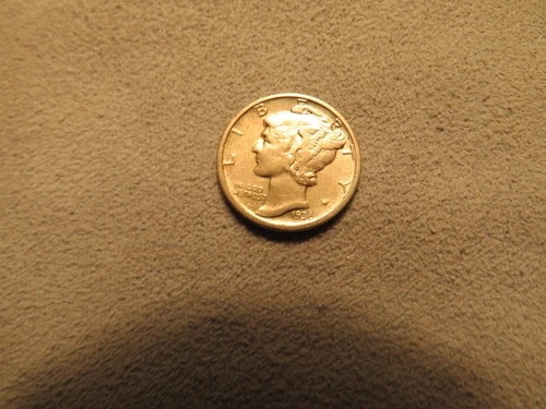 1936 S Mercury Dime. XF