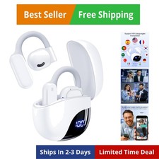 AI Translation Earbuds Real Time 164 Languages 80H Playtime Translator Ear Bu...