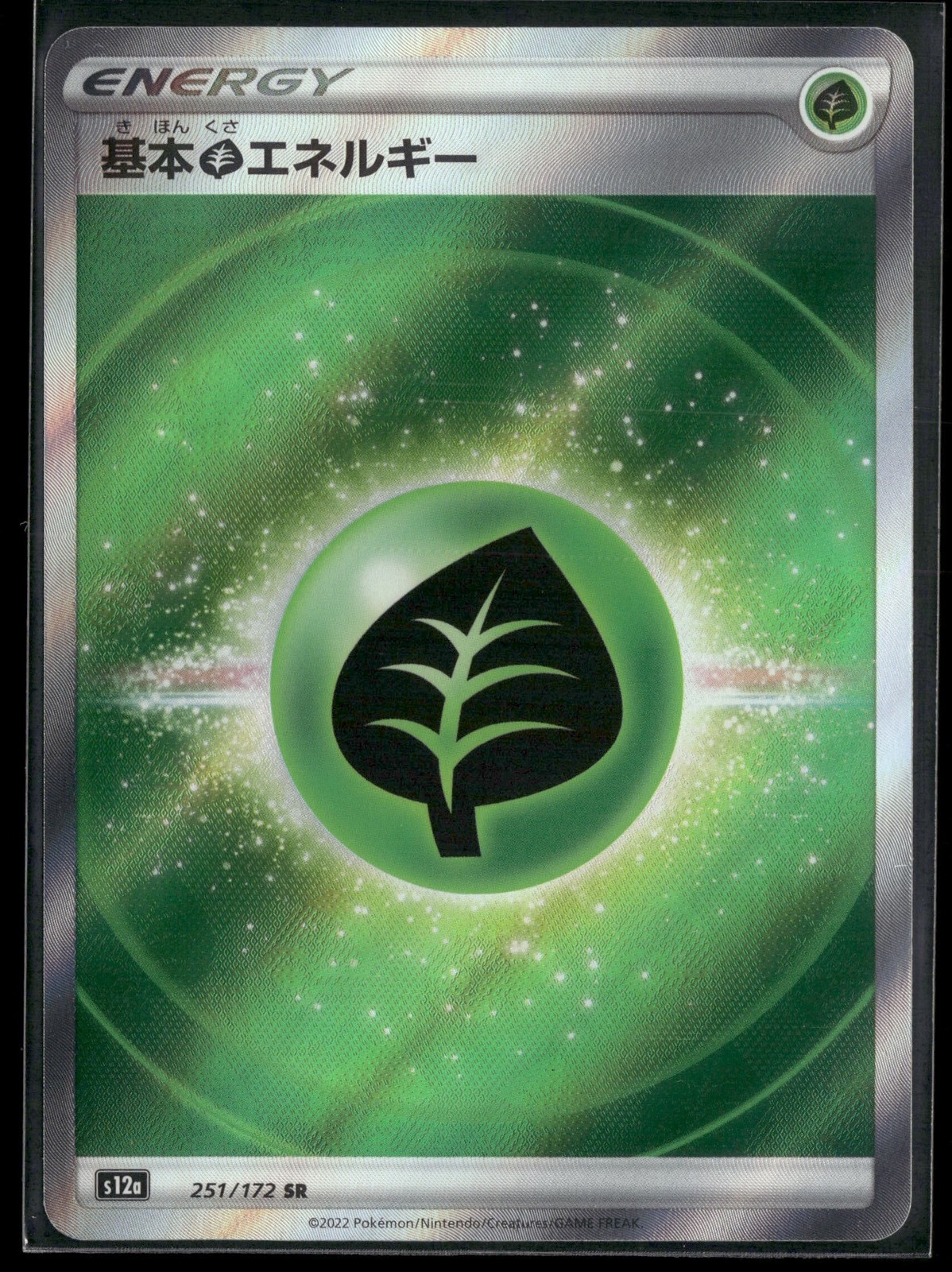 Grass Energy 251/172 S12a: VSTAR Universe Holo NM Pokemon JPN