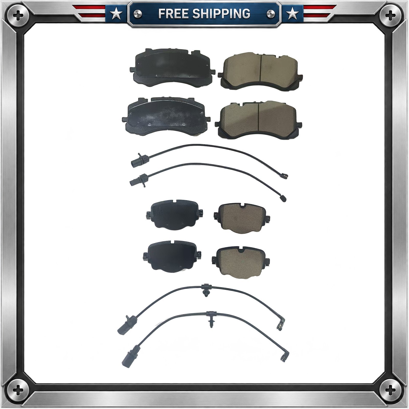 Bentley Bentayga 2015-2020 Front Brake pad kits Set P/N 4M0698151BN