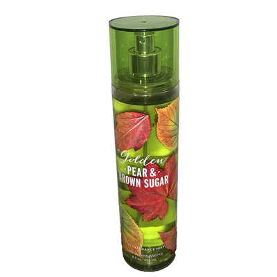 Bath & Body Works Golden Pear & Brown Sugar Fine Fragrance Mist 8oz Discontinued