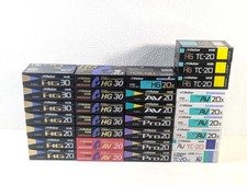   SEALED x 30  Victor JVC VHS-C 20 / 30min Camcorder Video Cassette Tape 3625-2