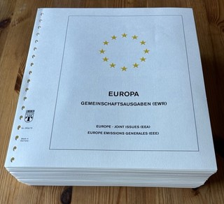 Briefmarken Zubehör EUROPA CEPT Lindner T Blätter Vordruck 2009 2019 Komplett