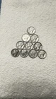 90% Silver Mercury Dimes Pre 1964 Silver Coin Lot (10) FREE SHIPPING