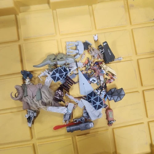 Vintage Star Wars Micro Machines Playset Figure, Accessories Lot Of 40+  A51