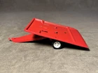 Rare Vintage Tonka Pressed Steel Tilt Bed 2 Wheel Trailer RED Made In USA