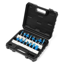 15Pcs 1/4 inch Shank Router Bits Set Woodworking Tool Cutter Tungsten Carbide UK