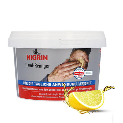 NIGRIN Hand Washing Paste 500ml, cleans gently on the skin, removes stubborn dir
