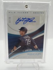 2018 Panini Immaculate Collection - Dugout Collection Ink Kyle Tucker #DC-16...