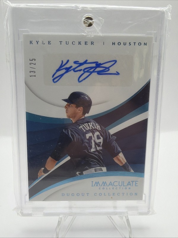 2018 Panini Immaculate Collection - Dugout Collection Ink Kyle Tucker #DC-16...
