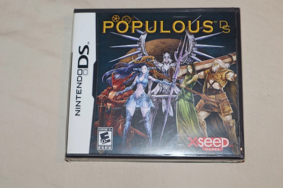 Populous DS (Nintendo DS, 2008) NEW SEALED - Image 2 of 4