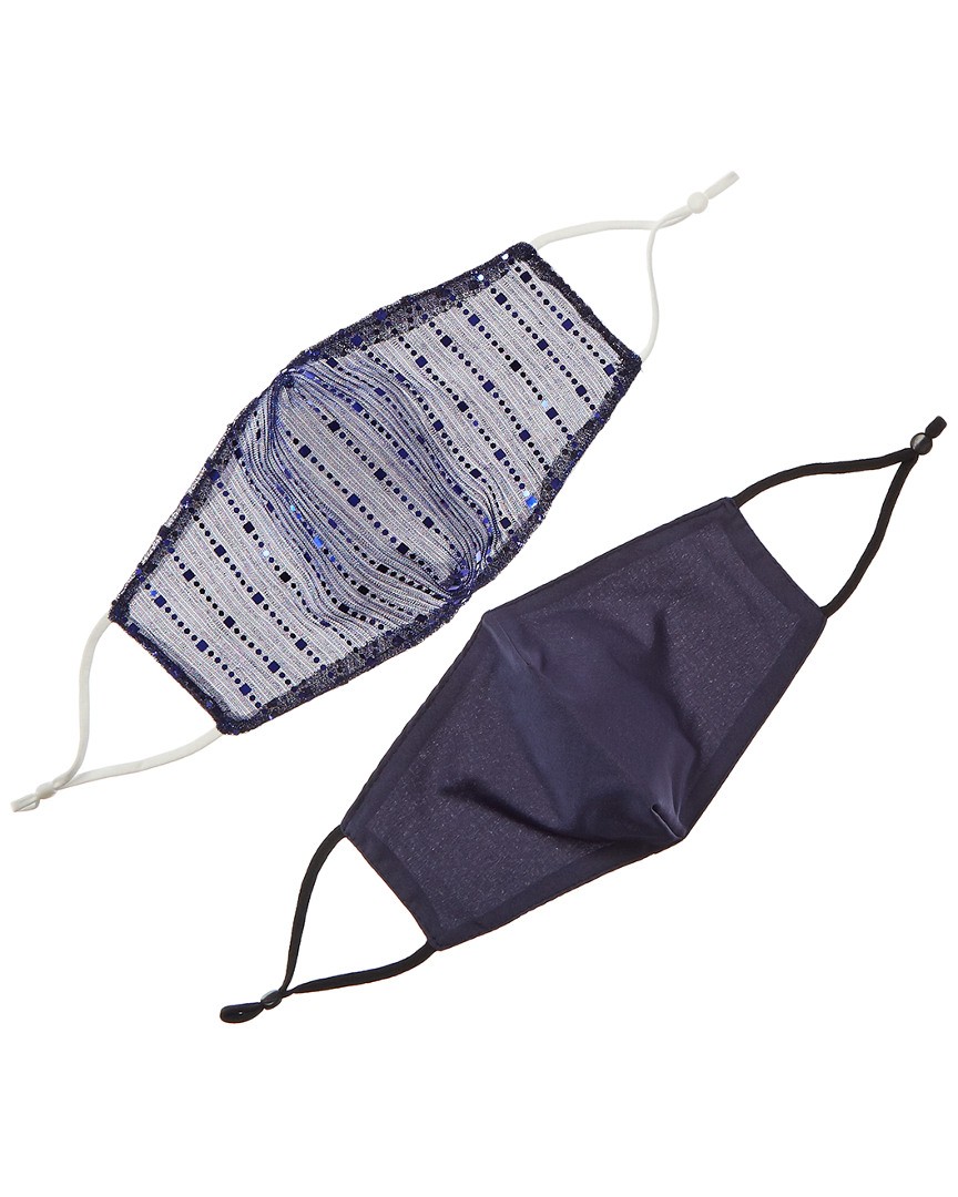 Маркус Адлер Набор из 2 Тканевых масок для лица Женские Синие 2190₽