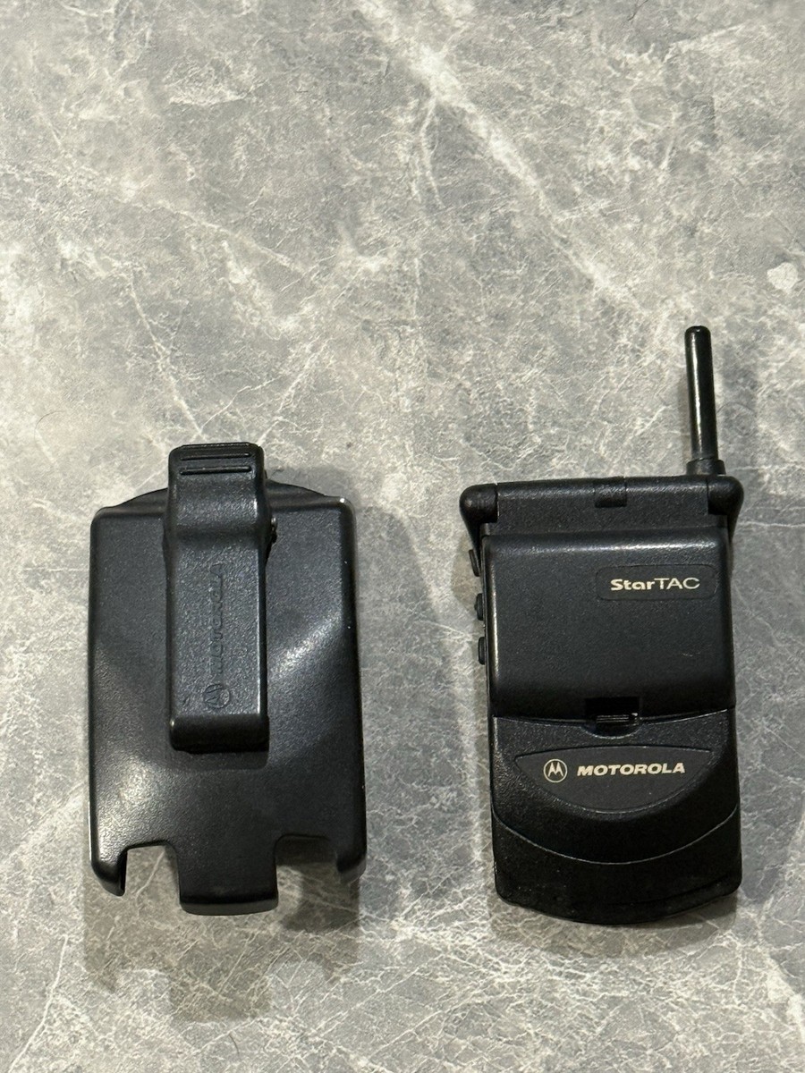 Motorola Startac Vintage Flip Phone With OEM Case | eBay