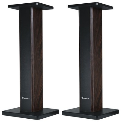 (2) Rockville 28'' Wood Studio Monitor Speaker Stands For Behringer Truth B2030A