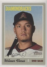 2019 Topps Heritage High Number Wilmer Flores #590 2v5