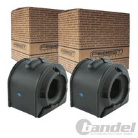 2X Febest Stabilager Buchse Gummilager Stabi Vorne Passend FüR Mazda 3 5