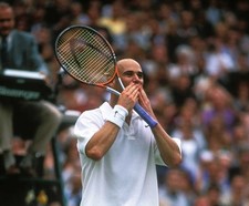 Andre Agassi Glossy 8x10 Photo Tennis Print #5