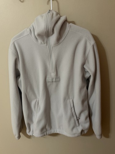 Supreme Polartec Facemask Half Hooded Sweatshirt FW23, Size S - Picture 8 of 9