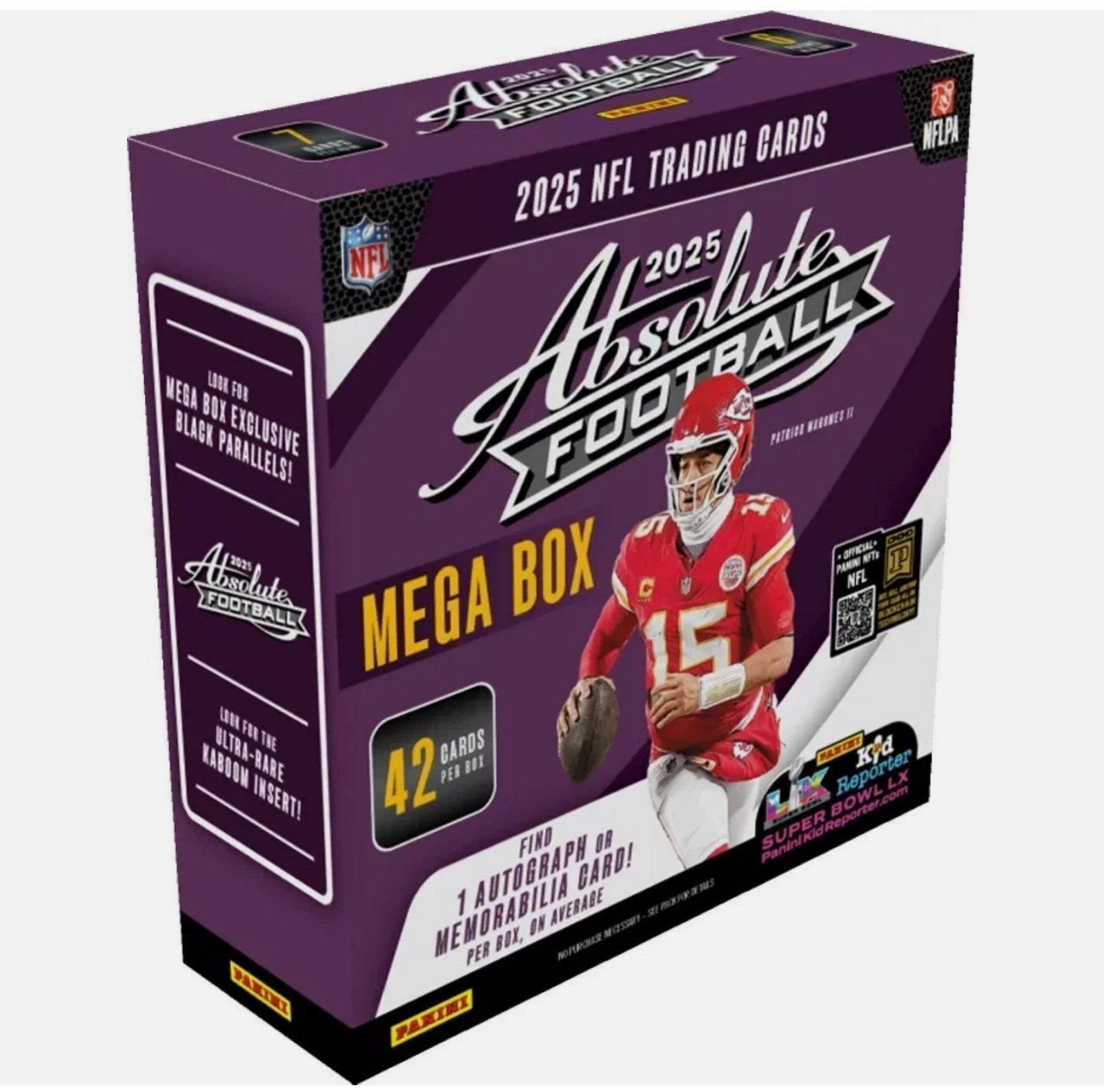 2025 Absolute NFL Football Mega Box - Multiple Available - Sealed In Hand