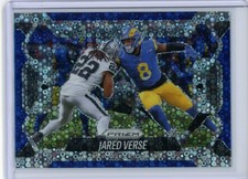 2025 Panini Prizm Lockdown Jared Verse No Huddle Prizm #16 Rams