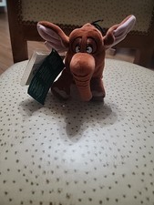 DISNEY'S Tarzan TANTOR Bean Bag Plush Vintage, 1999 NO SOUND - NWT