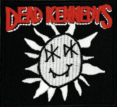 Dead Kennedys Punk Rock Music Band Applique Embroidered Iron on Patch