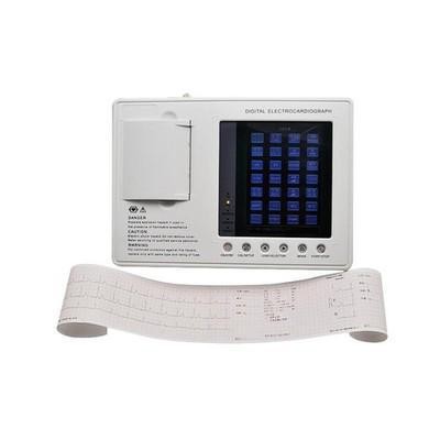 Carejoy 7 in ECG EKG Machine 3-channel 12-lead Electrocardiograph US