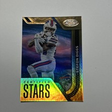 2022 Panini Certified - Certified Stars Stefon Diggs #CS-24 Mirror Bronze /249