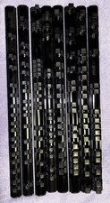 8 Lightly Used US General Socket Rails