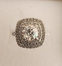 Elegant 14kt. Art Deco Style Diamond Ring Sz. 7.25