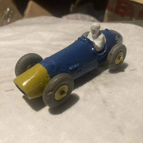 1950s Vintage Dinky  Toys F1 Ferrari Racing Car No 23H Restored