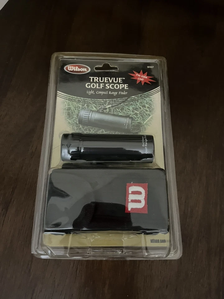 Mira telescópica de golf Wilson TrueVue de colección nueva en paquete nueva Foto 3 de 3