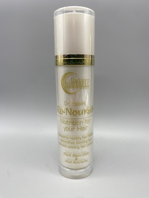 Pure Radiance Re-Nourish Nutrition Dr Sears Hair Growth 6 oz - Factory Sealed