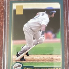 Topps 2001 Tony Gwynn San Diego Padres Baseball Card #220 Base Set