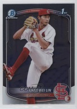 2025 Bowman Chrome Prospects Chen-Wei Lin #BCP-141 1i3m